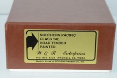 W&R Northern Pacific Brass NP Class 14E Road Tender, Factory Painted, Mint