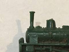 Rare VTG Arnold Rapido Locomotive train kids toy shirt pin lapel green railroadl
