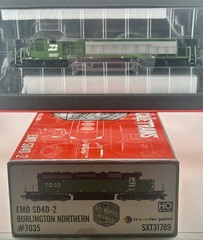 Scale Trains EMD SD 40-2 BN Burlington Northern #7035 SXT31789 HO