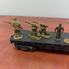 KMT Kusan Auburn Train Flat Car & Gondola Car + Misc Parts Only