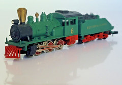 Arnold Rapido N Scale Western & Atlantic No. 6 Steam Locomotive Runs CB53