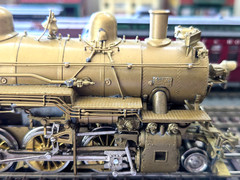 L@@K! OVERLAND ROK-AM BRASS C&O CLASS G-9 2-8-0 HO *CAN MOTOR *RUNS G@@D!