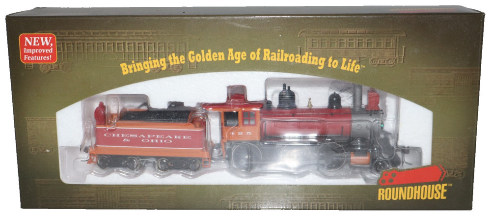 Roundhouse HO Chesapeake & Ohio 2-6-0 Steam Locomotive #425 Item #84773