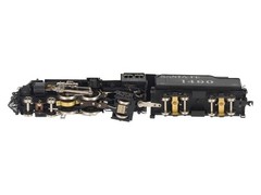 Balboa HO Scale BRASS AT&SF 4-4-2 Atlantic Steam Locomotive & Tender – Custom