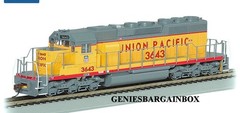 HO SD40-2 UNION PACIFIC DCC READY Locomotive Road#3643 BACHMANN New in Box 67026