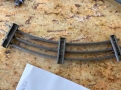 Marklin Prewar railroad set (transformer, crate, tracks, bumpers)