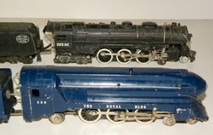 American Flyer 322AC 4-6-4 Steam Loco & Tender ~ The Royal Blue ~ Parts / Repair