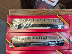HORNBY 435(4pc),436(3pc)448 LNER TEAK PASSENGER CARS OO SCALE 1:76 PRE OWN BOXES