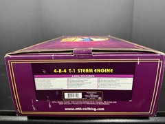 MTH 20-3130-1 Reading 4-8-4 T-1 steam engine #2124 PS2 BCR LNIB