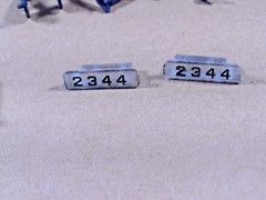 Vintage Original Lionel 2344 New York Central F3 trim complete for one A unit
