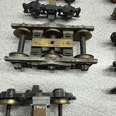 Vintage Locomotive and Passenger Trucks gears, Gear Boxes, Brass And Diecast Ho