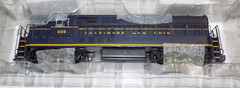 Bachmann HO Train Fairbanks Morse HI6-44 Diesel Locomotive B&O Cobalt Blue 64112