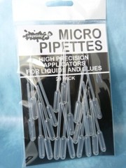 IckySticky hobby micro pipette applicator for paints, glue, lubricant. 20 pack.
