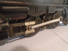 MARX VINTAGE DIECAST No 999, 2-4-2 LOCO WITH STEEL TENDER,TRACK TESTED 5-208-5