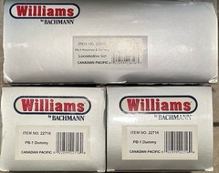 Williams By Bachmann O Scale ABBA Diesel Engine Set Canadian Pacific 22616,22716