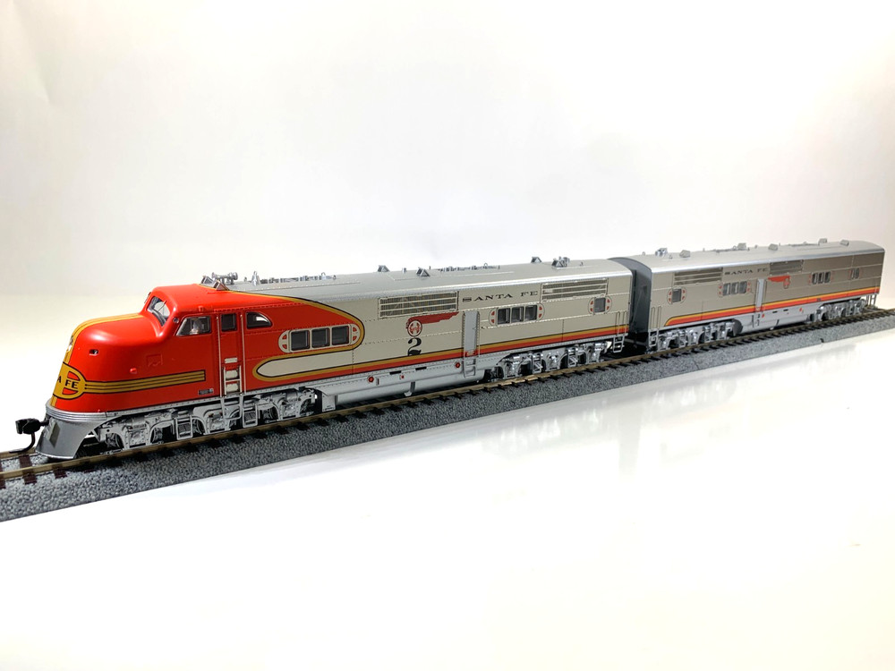 HO Broadway Limited 4530 ATSF E1 A/B Diesel Set #2L#2A , Paragon 3 Sound