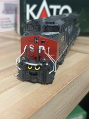 KATO HO GE C44-9W Southern Pacific #8137 DCC&Sound Diesel Loco Used Lightly