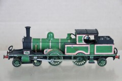 K’s KEYSER KIT BUILT LSWR 4-4-2 ADAMS CLASS RADIAL TANK LOCOMOTIVE 107 ob