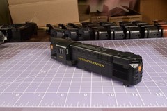 HO SHELL RS series top half only, , insert at cab, nose/front light chan YRD