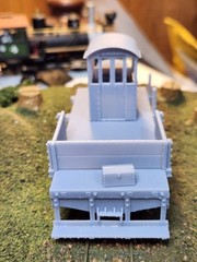 On30 Freelance Skagit M.A.C. Gas Railcar Kit 3D Printed With Cab Interior Detail