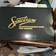 HO Bachmann Spectrum 80 Ton 3 Truck Shay Painted Unlettered New