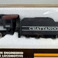TYCO 256-15 Chattanooga Smoking 0-8-0 Steam Engine & Tender #638 HO Scale #2