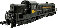 N ATLAS 4201 ALCO RS-3 Pennsylvania RR Loco#5546 Tested white lable rapido cplrs
