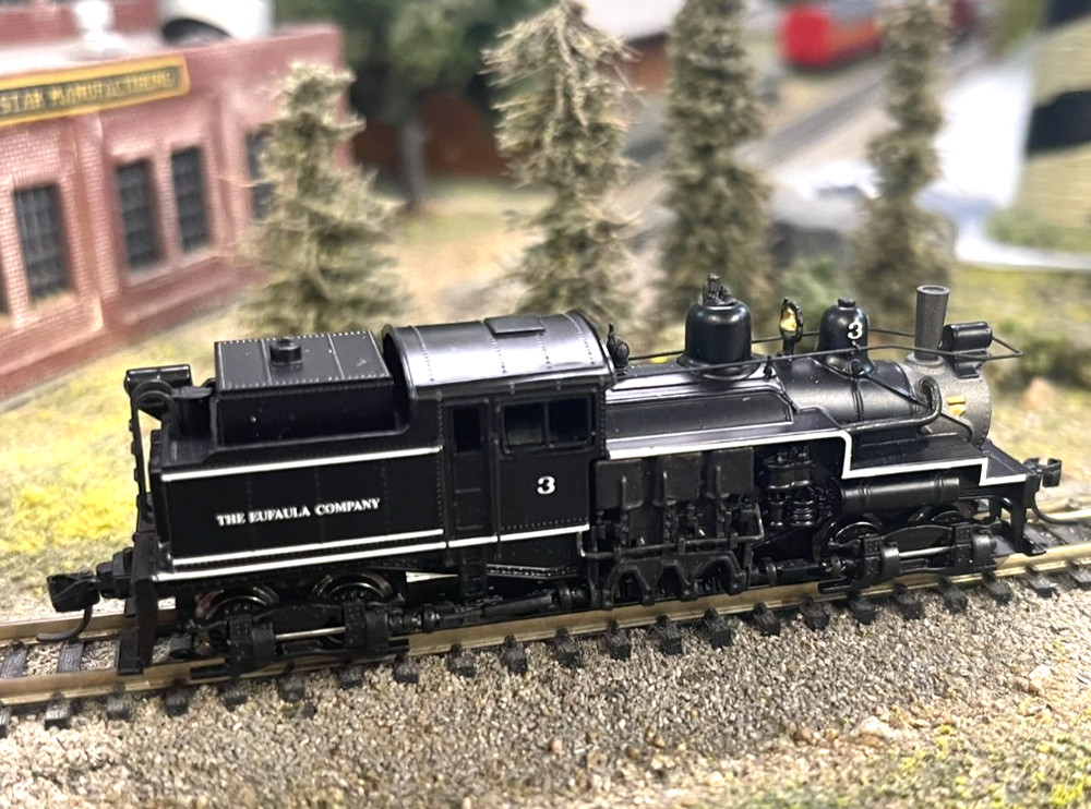 Atlas N Scale #41629 Two Truck Shay Eufaula Company #3 Dc Version