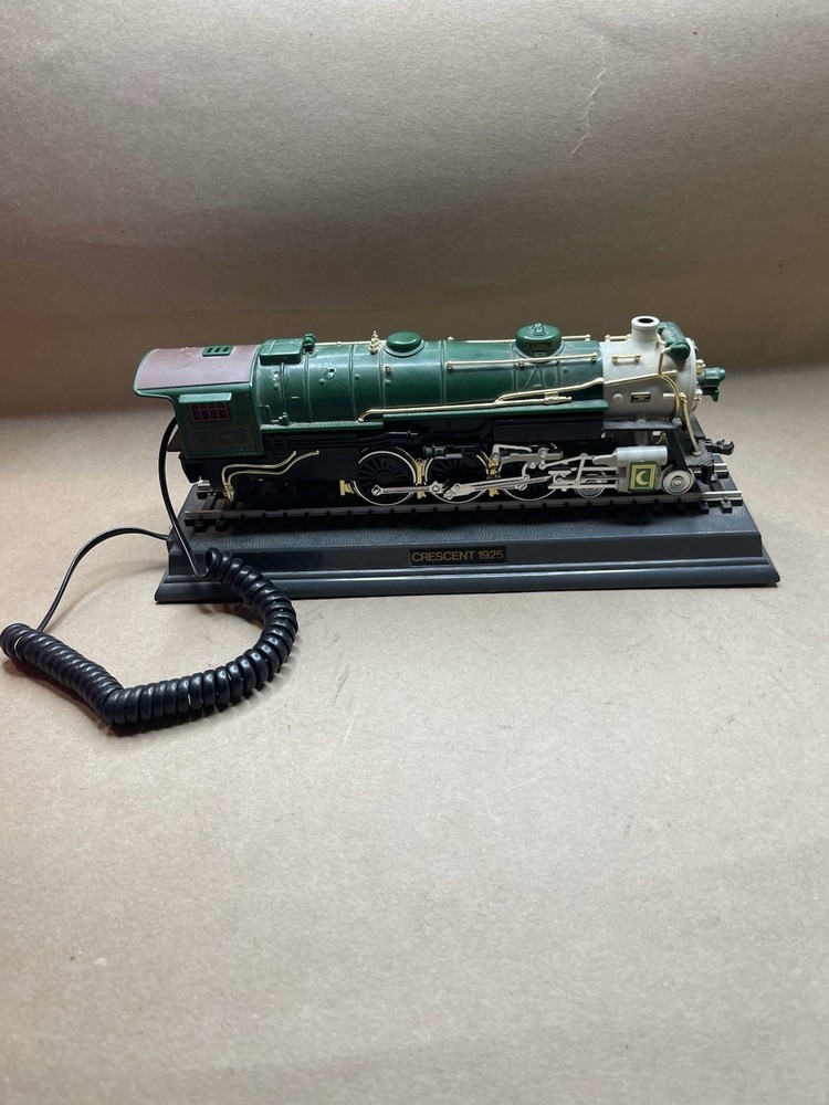 Vintage Crescent Telemania Train 1925 Locomotive Telephone Tested
