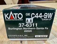 KATO 37-6311 HO GE C44-9W Dash 9 BNSF #4926 New DCC Ready