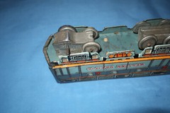 Western Pacific #2345 Made in Japan Tin Floor Train