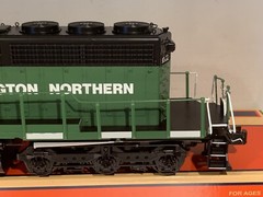 LIONEL BURLINGTON NORTHERN SD40-2 NON-POWERED DIESEL ENGINE 2233529! O SCALE BN