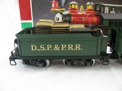 Vintage Lehmann LGB G Scale DSP & PRR 2-6-0 Mogul Steam Locomotive #2018D EX