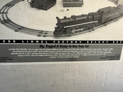 Lionel 1998 Factory Select Steam Engine Set – 027 brand new