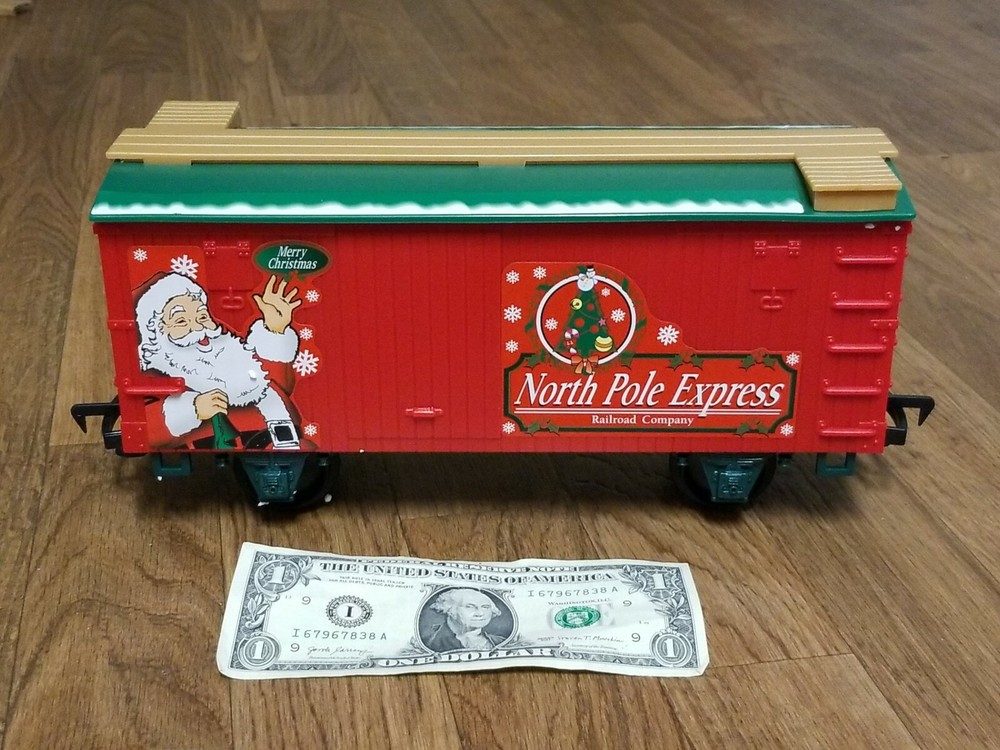 Eztec North Pole Express Train Boxcar Tender Scientific Toy Replacement Car