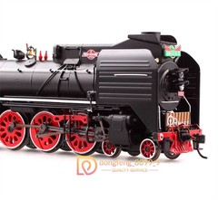 China Railway RM Class People Steam Locomotive Train Model Collectible Ornament