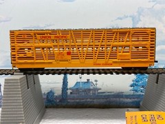 HO AHM MEHANO TYCO ~ UNION PACIFIC 4 CAR LOT ~ CATTLE AUTOMATED RAILWAY CABOOSE