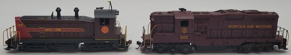 HO Assorted Belt Line & Norfolk and Western Diesel Locomotives #500,108 [2] EX