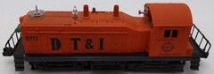 Lionel 6-8111 O Gauge DT&I NW-2 Switcher Diesel Locomotive