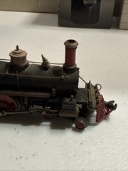 Pocher HO Scale AT & SF 11 Reno Steam Locomotive & Tender DC Model Train