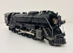 Lionel Postwar 2-8-4 Berkshire Steam Locomotive 726RR & Whistle Tender 2046W