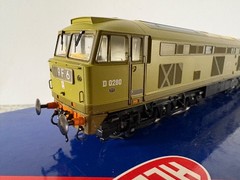 HELJAN BR CLASS 53 D0280 “FALCON” IN PROTOTYPE LIME GREEN. DCC FITTED