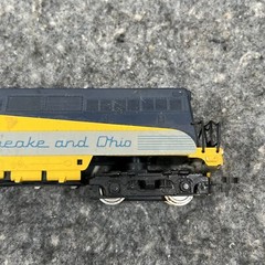AHM Tempo: Chesapeake and Ohio EMD BL2 Locomotive 1845 “HO Scale” Train