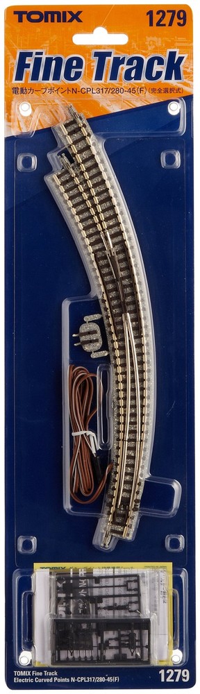 TOMYTEC TOMIX N gauge electric point N-CPL317/280-45 F fully selectable 1279