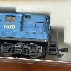 N Scale Atlas Boston and Maine GP7 4300 #1570 Professional Custom Paint