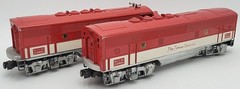 Lionel 2245 Vintage O Gauge Texas Special F-3 AB Diesel Set/Box