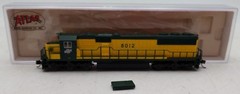 Atlas 49004 N Scale Chicago & North Western SD-60 Diesel Locomotive #8012 w DCC