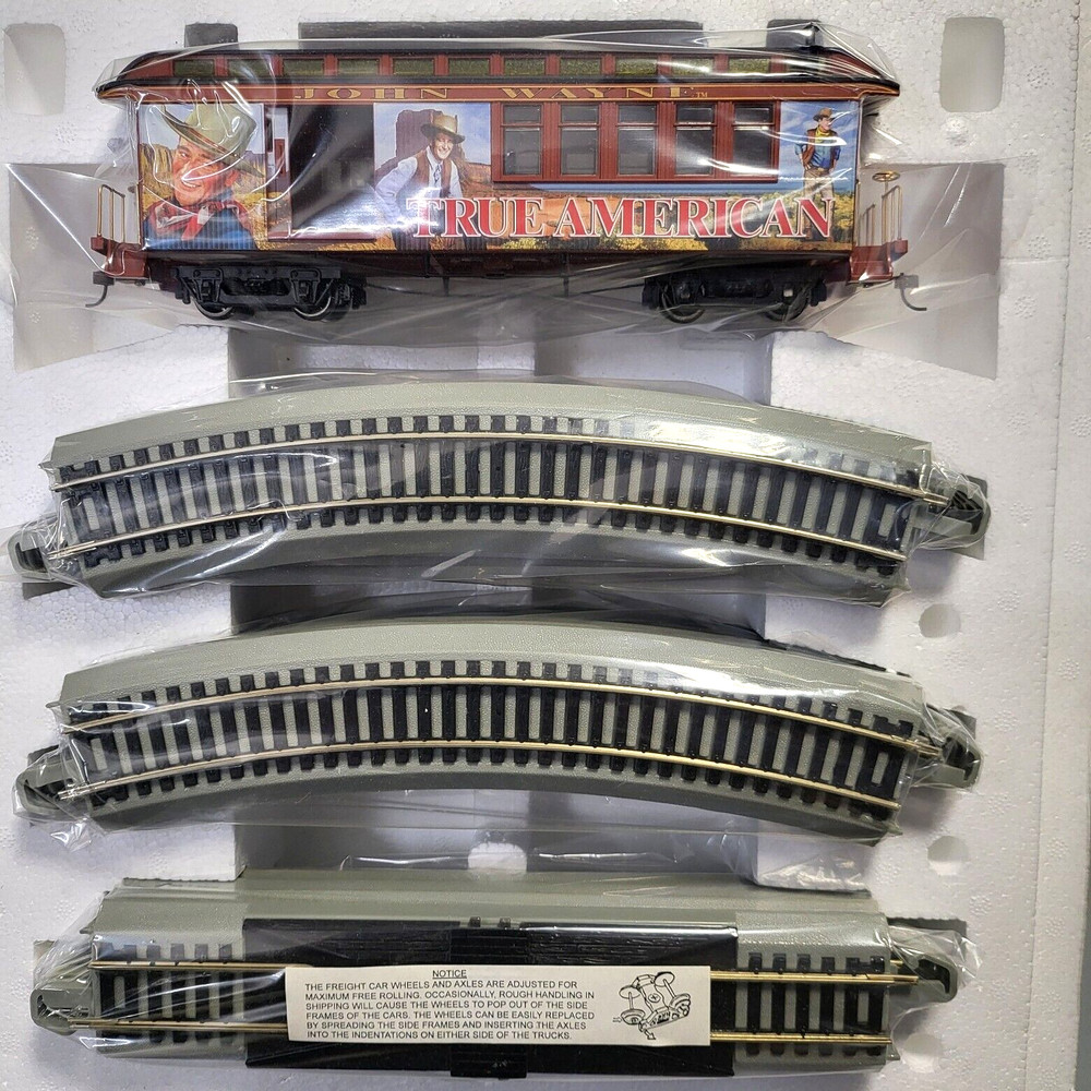 Hawthorne Village John Wayne DUKE EXPRESS True American Passenger Car & Track