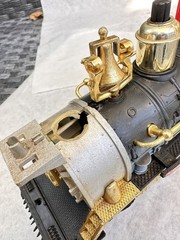 A70 New Bright G Scale Denver Express Toy Train Engine 1986