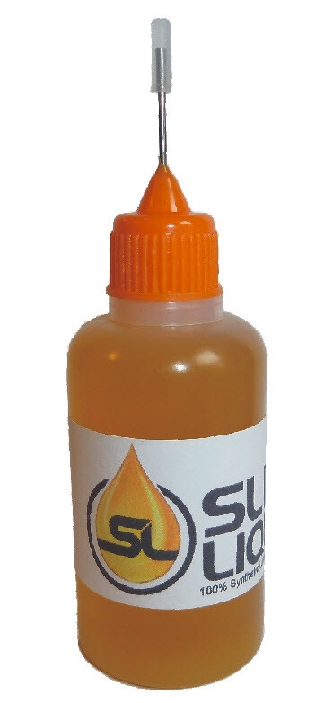 Slick Liquid Lube Bearings BEST Lubricant 100% Synthetic Oil for Precision Craft